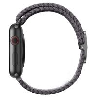 Uniq Aspen Geflochtenes Armband für die Apple Watch Series 1 bis 10 / SE / Ultra (2) (44/45/46/49 mm) - Granitgrau