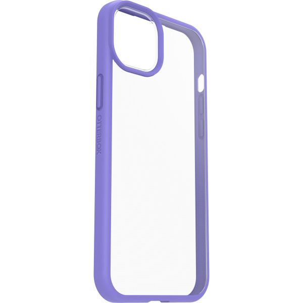 OtterBox React Backcover für das iPhone 14 Plus - Transparent / Violett