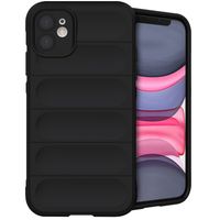 imoshion EasyGrip Backcover iPhone 11 - Schwarz