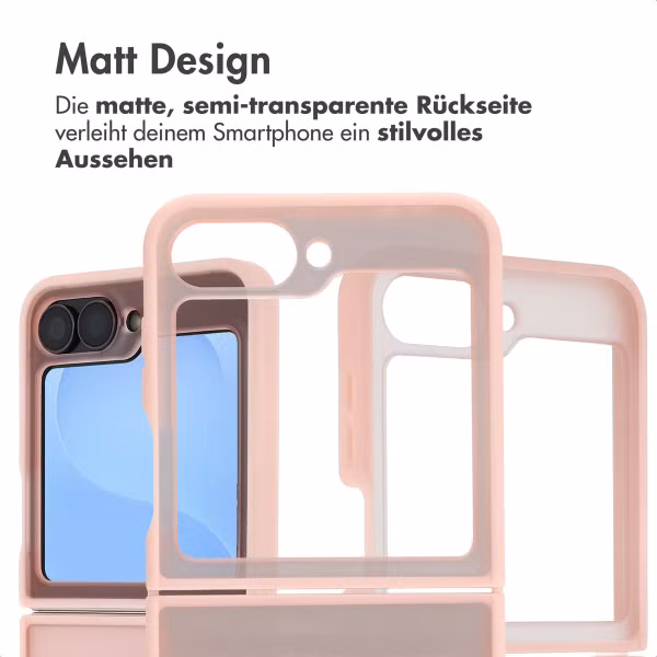 imoshion Color Guard Back Cover mit MagSafe Samsung Galaxy Z Flip 7 FE - Rosa