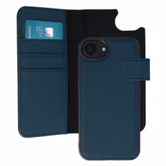 imoshion Herausnehmbare 2-in-1 Luxus-Bookcase Apple iPhone 17e / 16e - Blau