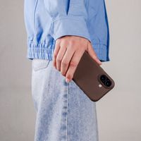 imoshion Texture Backcover Apple iPhone 18 Pro / 17 Pro - Dunkelbraun