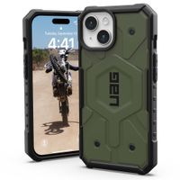 UAG Pathfinder Case MagSafe für das iPhone 15 - Olive Drab