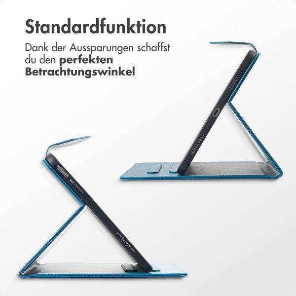 imoshion Mandala Klapphülle Apple iPad 6 (2018) 9.7 Zoll / iPad 5 (2017) 9.7 Zoll / Air 2 (2014)/Air 1 (2013) - Türkis