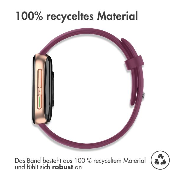 imoshion Silikonband für das Oppo Watch 46 mm - Bordeaux