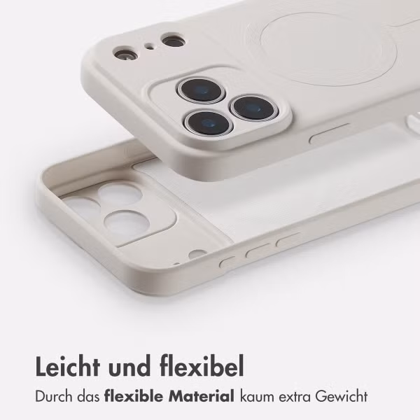 imoshion Color Back Cover mit MagSafe Apple iPhone 17 Pro Max - Beige