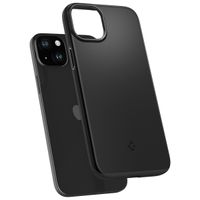 Spigen Thin Fit™ Hardcase für das iPhone 15 - Schwarz