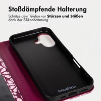 imoshion Design Klapphülle Apple iPhone 16 - Bloom Love Blush