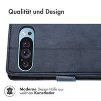 imoshion Luxuriöse Klapphülle Google Pixel 9 Pro XL - Dunkelblau