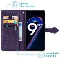 imoshion Mandala Klapphülle für das Realme 9 Pro - Violett