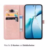 imoshion Mandala Klapphülle Motorola Moto G86 Power - Rosé gold