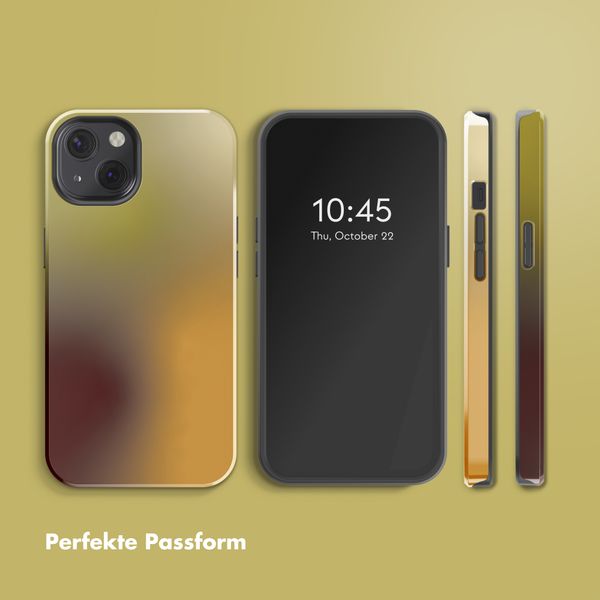 Selencia Vivid Rückabdeckung mit MagSafe Apple iPhone 13 - Gradient Olive Dust