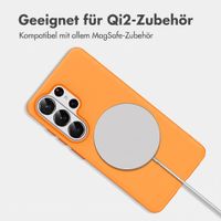 imoshion Color Backcover mit Thin MagSafe Ring Samsung Galaxy S26 Ultra - Orange