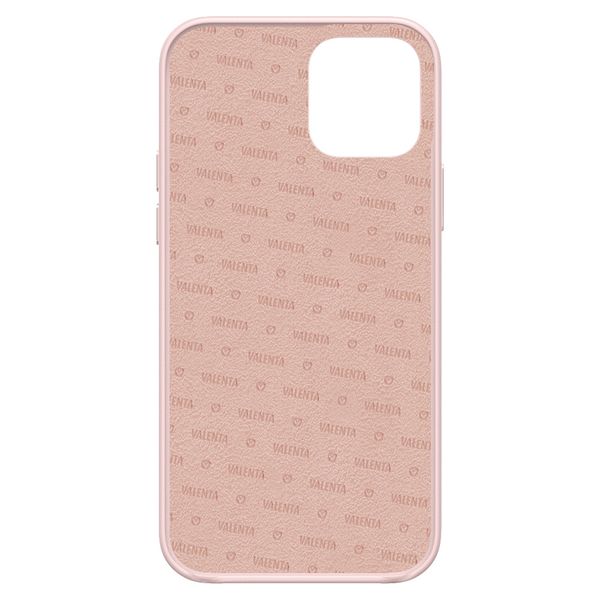 Valenta Luxe Leather Backcover für das iPhone 12 (Pro) - Rosa