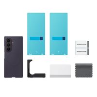Samsung Silicon Magnet Case Samsung Galaxy Z Fold 8 Ultra - Violett