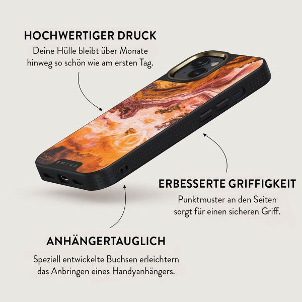 Burga Elite Gold Backcover für das iPhone 15 Plus - Pumpkin Spice