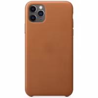 Apple Leder-Case Saddle Brown für das Apple iPhone 11 Pro Max