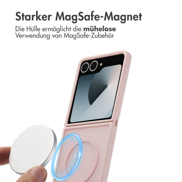 imoshion Color Guard Back Cover mit MagSafe Samsung Galaxy Z Flip 7 - Rosa