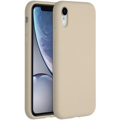 Accezz Liquid Silikoncase Apple iPhone Xr - Stone