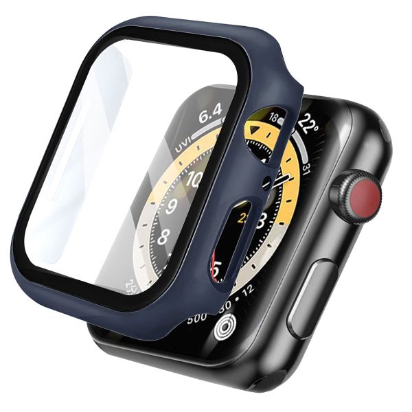 imoshion Full Cover Hard Case für Apple Watch Series 7 / 8 / 9 - 45 mm - Dunkelblau