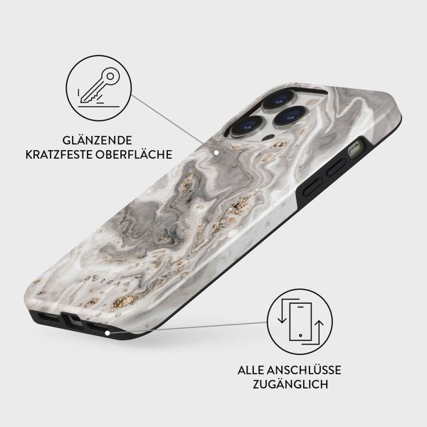 Burga Tough Back Cover für das Apple iPhone 14 Pro - Snowstorm