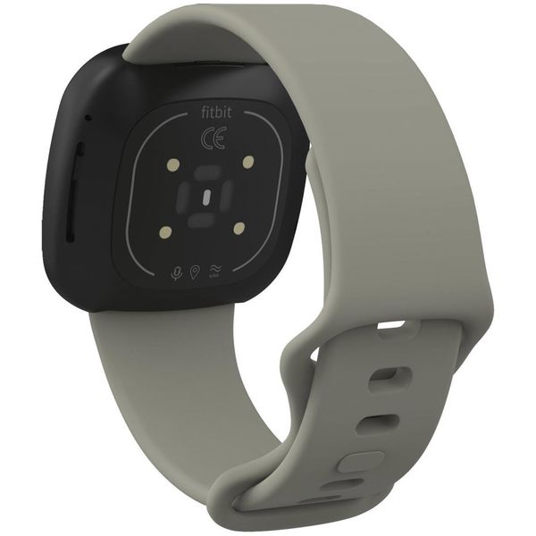 imoshion Silikonband für das Fitbit Versa 4 / 3 / Sense (2) - Dunkelgrau