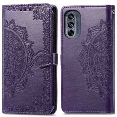 imoshion Mandala Klapphülle Motorola Moto G62 - Violett