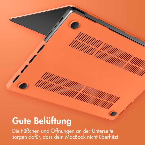 imoshion Hard Cover Apple MacBook Pro 13 Zoll (2020 / 2022) - Apricot Crush Orange