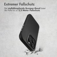 Accezz Tough Back Cover mit MagSafe Apple iPhone 15 Pro - Schwarz