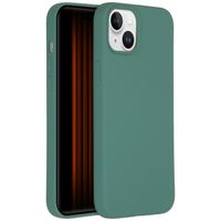 Accezz Liquid Silikoncase mit MagSafe für das iPhone 15 Plus - Dunkelgrün