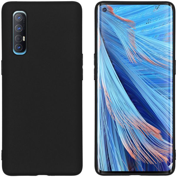 imoshion Color TPU Hülle Schwarz für das Oppo Find X2 Neo