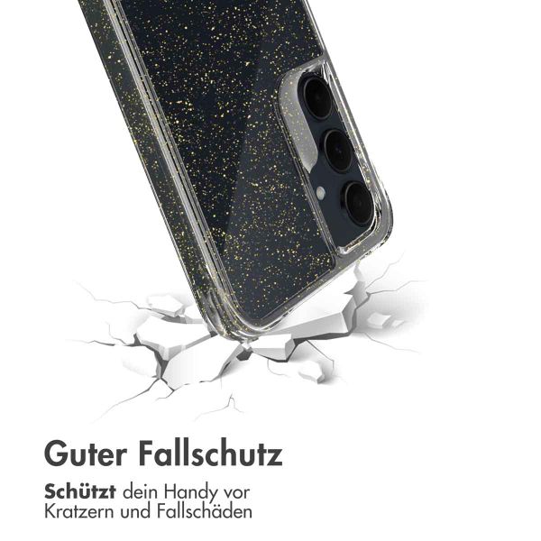 imoshion Glitzer Back Cover für das Samsung Galaxy A35 - Gold