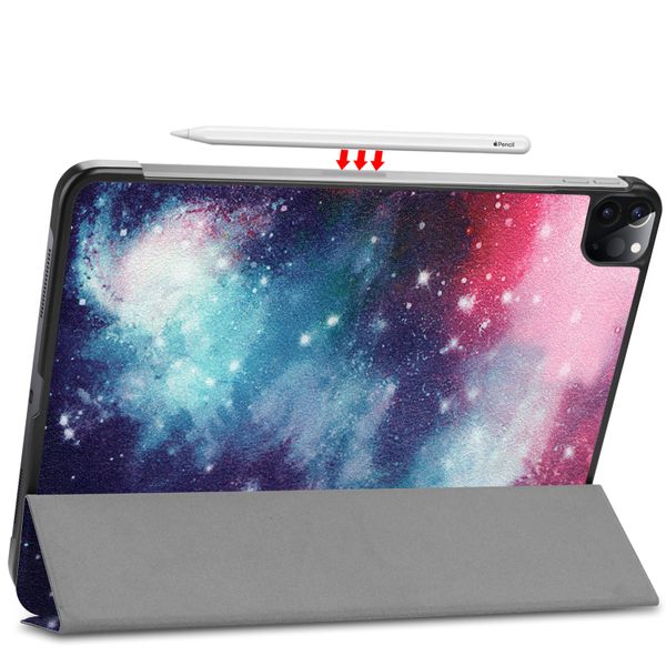 imoshion Design Trifold Klaphülle Apple iPad Pro 11 (2022 / 2021 / 2020 / 2018) - Space