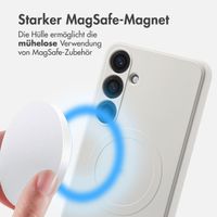 imoshion Color Back Cover mit MagSafe Samsung Galaxy S24 Plus - Beige