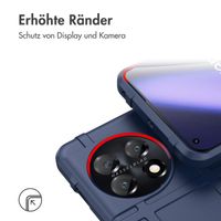 imoshion Rugged Shield Backcover für das OnePlus 11 - Dunkelblau