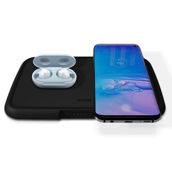 Zens Powerbank Dual Wireless Charger - Kabellose powerbank - 9000 mAh