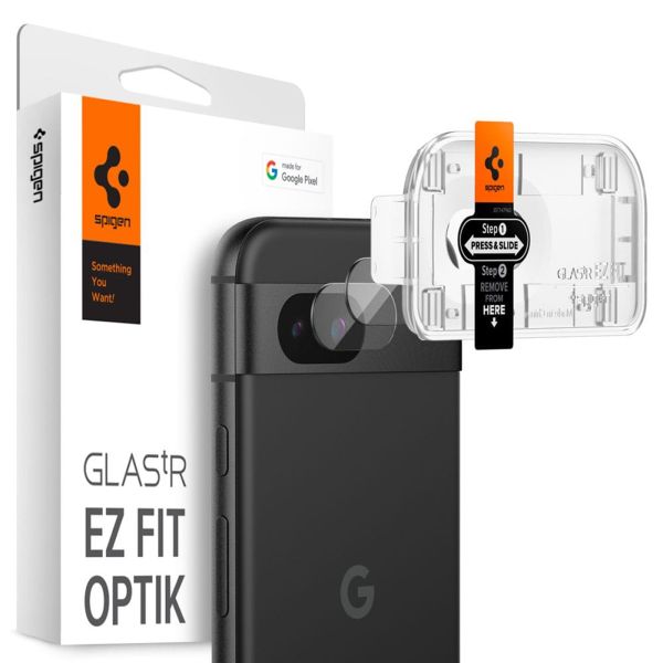 Spigen Glas.tR EZFit Optik Linsen Protektor 2er-Pack für das Google Pixel 8a