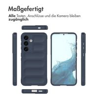 imoshion EasyGrip Back Cover für das Samsung Galaxy S24 - Dunkelblau