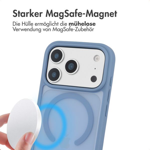 imoshion Color Guard Back Cover mit MagSafe Apple iPhone 17 Pro Max - Hellblau