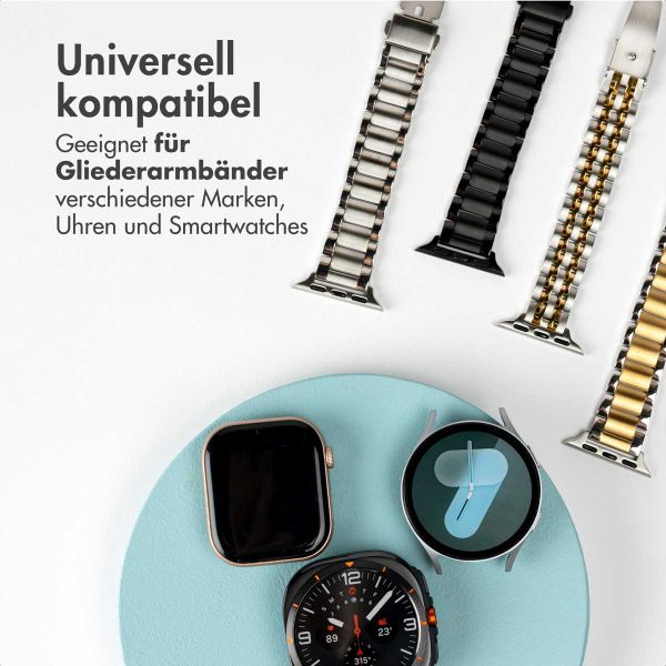 imoshion Premium Smartwatch Armband toolkit– Verkürzer für Smartwatch- / Uhrenarmband – Schwarz