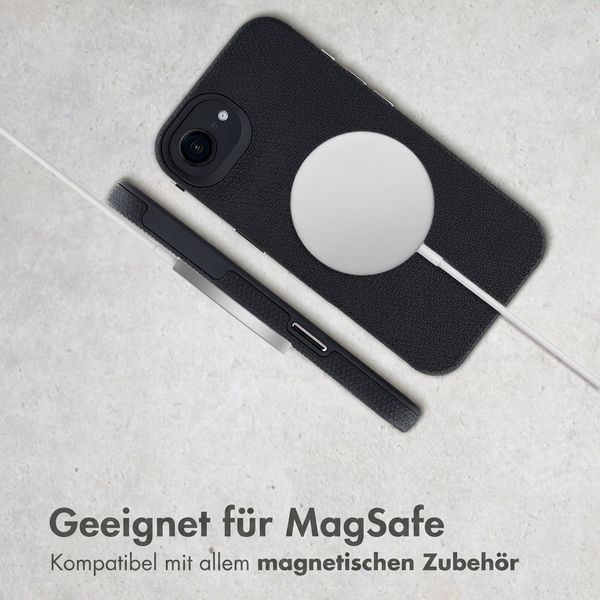 Accezz Tough Back Cover mit MagSafe Apple iPhone 17e / 16e - Schwarz