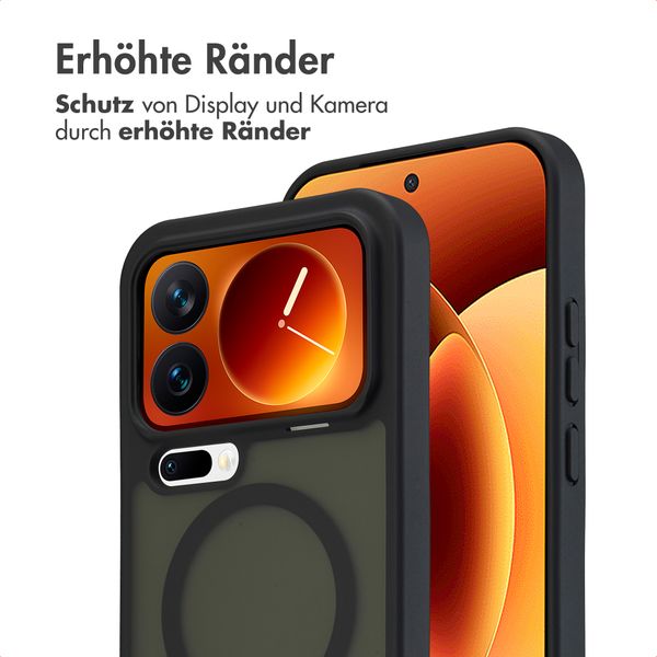 imoshion Color Guard Back Cover mit MagSafe Xiaomi 17 Pro Max - Schwarz