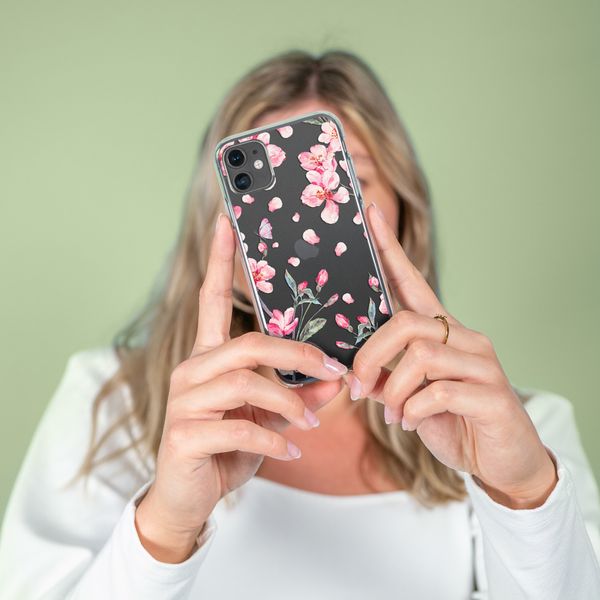 imoshion Design Hülle Samsung Galaxy S9 - Blume - Rosa