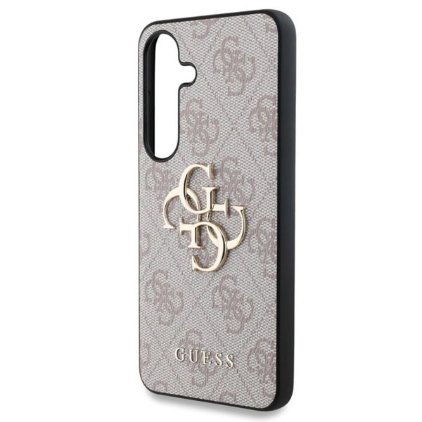 Guess 4G Metal Logo Back Cover für das Samsung Galaxy S25 - Pink