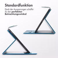 imoshion Mandala Klapphülle Apple iPad Air 11 Zoll (2025) M3 / (2024) M2 / Air 5 (2022) / Air 4 (2020) - Türkis
