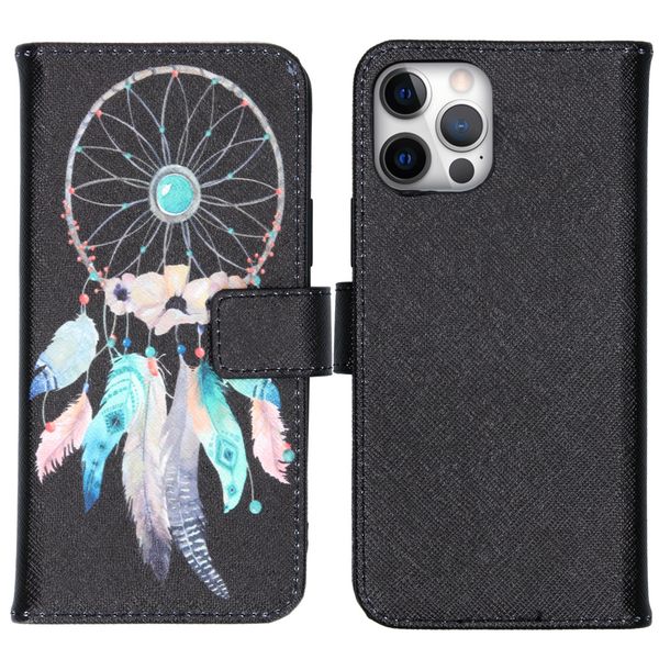 imoshion Design TPU Klapphülle iPhone 12 (Pro) - Dreamcatcher