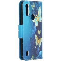 Design TPU Klapphülle für das Motorola Moto E6s