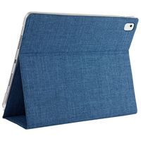 Atlas Klapphülle Apple iPad 6 (2018) 9.7 Zoll / iPad 5 (2017) 9.7 Zoll - Blau