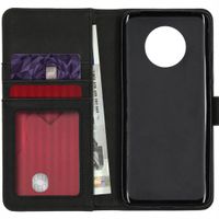 imoshion Luxuriöse Klapphülle OnePlus 7T - Braun