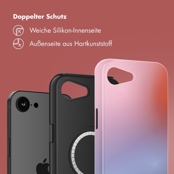 Selencia Vivid Rückabdeckung mit MagSafe Apple iPhone 16e - Gradient Soft Blush